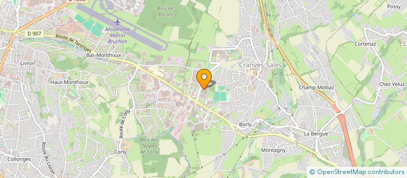 localisation de l'entreprise MADAME SUHEYDA GUVENC  CRANVES-SALES