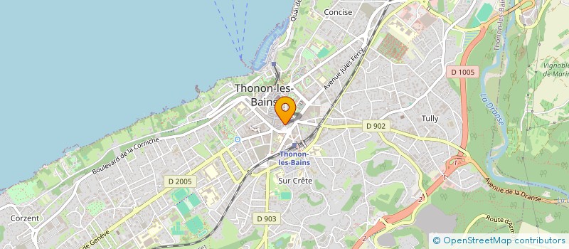 localisation de l'entreprise MADAME SUKANDA SOONTORNKAMOL à THONON-LES-BAINS