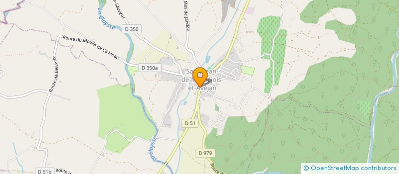 localisation de l'entreprise MADAME SUKI POLLARD  SAINT-JEAN-DE-MARUEJOLS-ET-AVEJAN