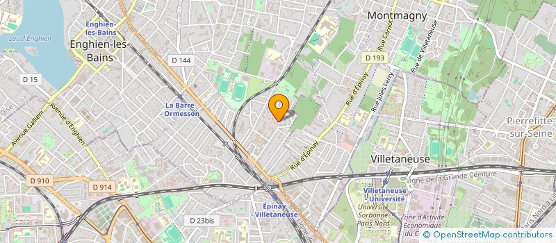 localisation de l'entreprise MADAME SULE DEDE  DEUIL-LA-BARRE