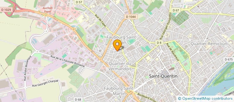 localisation de l'entreprise MADAME SULE UNCU à SAINT-QUENTIN