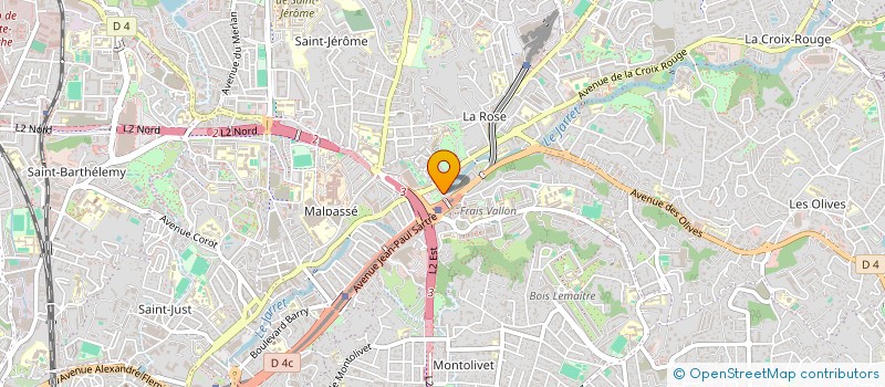 localisation de l'entreprise MADAME SULISTIA SOERAATMADJA à MARSEILLE