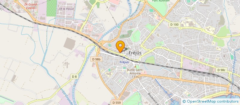 localisation de l'entreprise MADAME SULIVANNE BOMPREZZI à FREJUS
