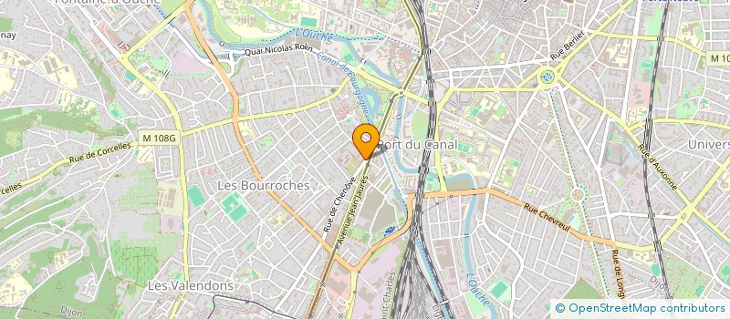 localisation de l'entreprise MADAME SULLTANA MEJDANI à DIJON