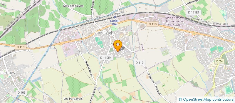 localisation de l'entreprise MADAME SULLYSE LADRIERE à LUNEL-VIEL