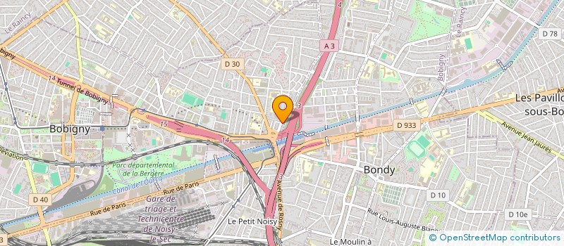 localisation de l'entreprise MADAME SULTANA AKTER  BOBIGNY