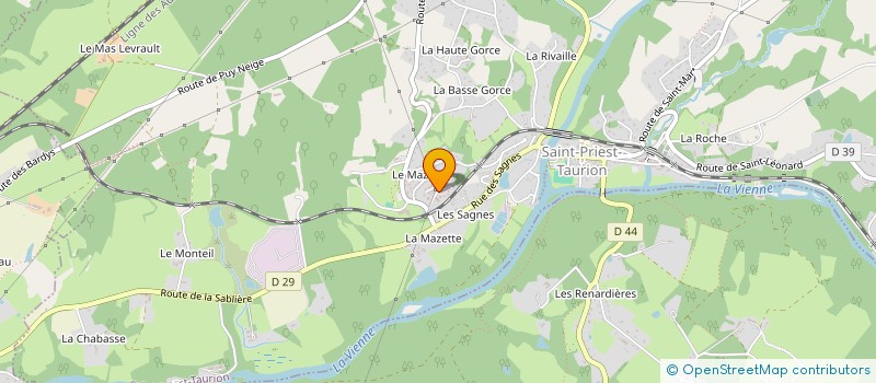 localisation de l'entreprise MADAME SULTANA BRAINA  SAINT-PRIEST-TAURION