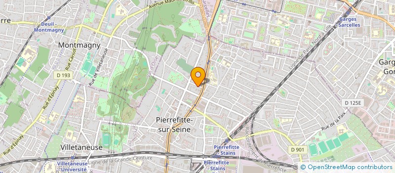 localisation de l'entreprise MADAME SUMA DAS à PIERREFITTE-SUR-SEINE