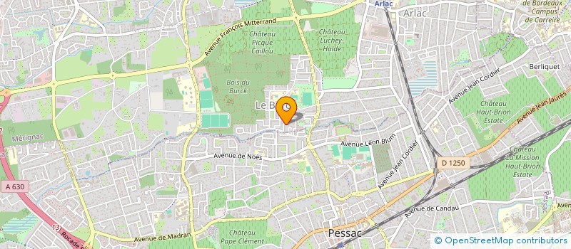 localisation de l'entreprise MADAME SUMAIYA BEGUM  MERIGNAC