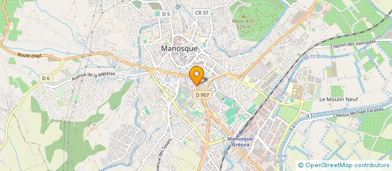 localisation de l'entreprise MADAME SUMALEE SANLERT à MANOSQUE