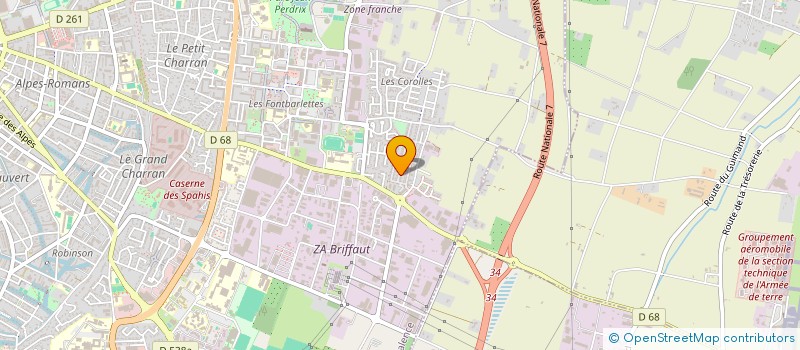 localisation de l'entreprise MADAME SUMEYA COSKUN  VALENCE