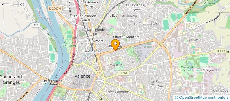 localisation de l'entreprise MADAME SUMEYRA ONSOY  VALENCE