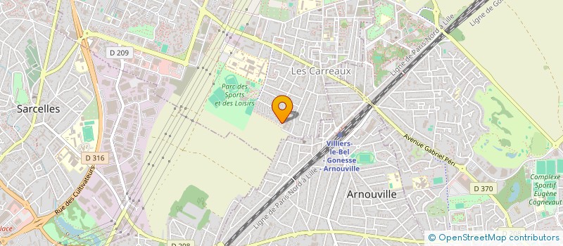 localisation de l'entreprise MADAME SUMEYYE AKANSU  VILLIERS-LE-BEL