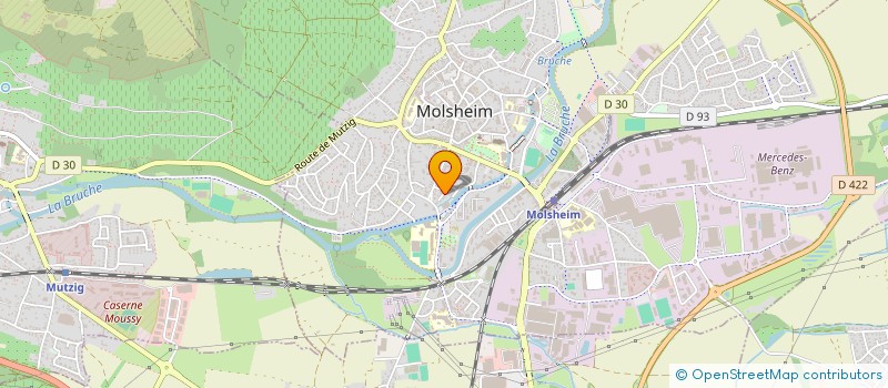 localisation de l'entreprise MADAME SUMEYYE BOLAT  MOLSHEIM