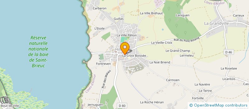 localisation de l'entreprise MADAME SUMON AHMED  HILLION