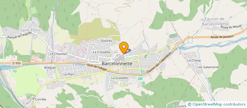 localisation de l'entreprise MADAME SUN CHENG à BARCELONNETTE