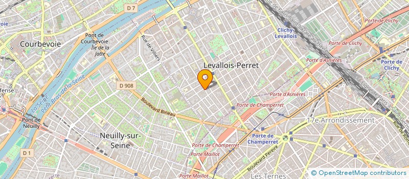 localisation de l'entreprise MADAME SUN HAM à LEVALLOIS-PERRET