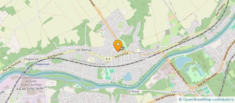 localisation de l'entreprise MADAME SUN LYU à AUVERS-SUR-OISE