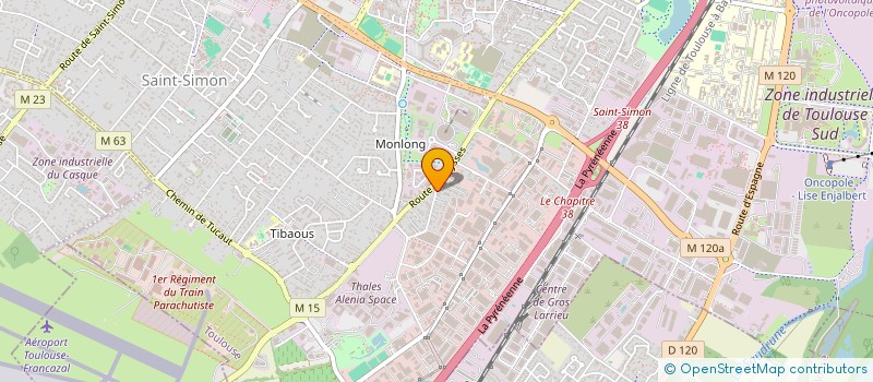 localisation de l'entreprise MADAME SUNAMITA JIMENEZ à TOULOUSE