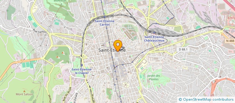 localisation de l'entreprise MADAME SUNAN HIRA  SAINT-ETIENNE