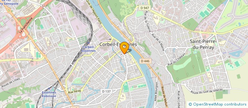 localisation de l'entreprise MADAME SUNDY LORENZI à CORBEIL-ESSONNES