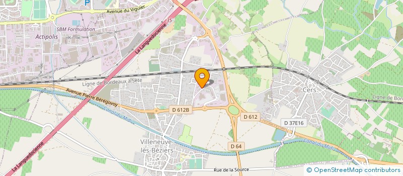 localisation de l'entreprise MADAME SUNDY PECQUET à VILLENEUVE-LES-BEZIERS