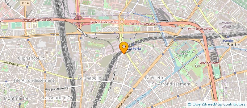 localisation de l'entreprise MADAME SUNITA DEGROOTE  PARIS