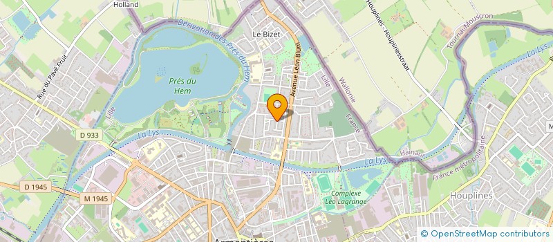 localisation de l'entreprise MADAME SUNITA RAKHA  ARMENTIERES