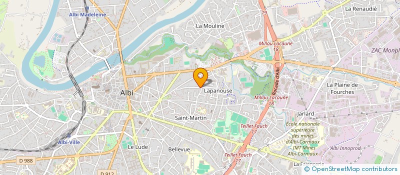 localisation de l'entreprise MADAME SUPANSA CHUMNUMRAS à ALBI