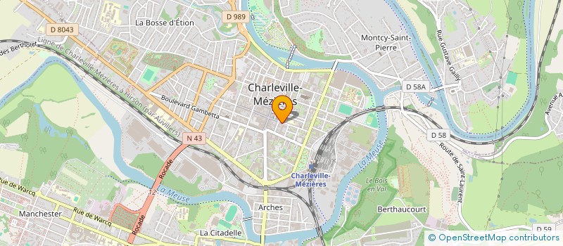 localisation de l'entreprise MADAME SUPAPORN BUASRI à CHARLEVILLE-MEZIERES