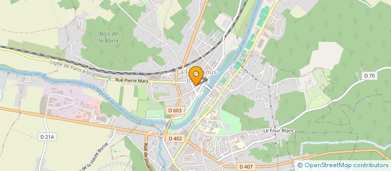 localisation de l'entreprise MADAME SUPAPORN PROMDOM à LA FERTE-SOUS-JOUARRE