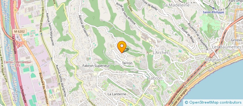 localisation de l'entreprise MADAME SUPHATTRA UAMPAEN à NICE
