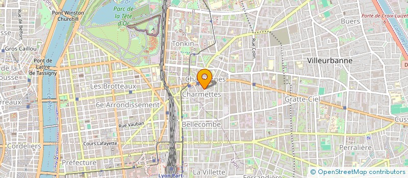 localisation de l'entreprise MADAME SUPHITCHAYA WORAWAT  VILLEURBANNE