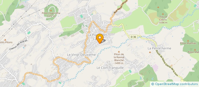 localisation de l'entreprise MADAME SURAYA VALMY-BARDEL à LE TAMPON