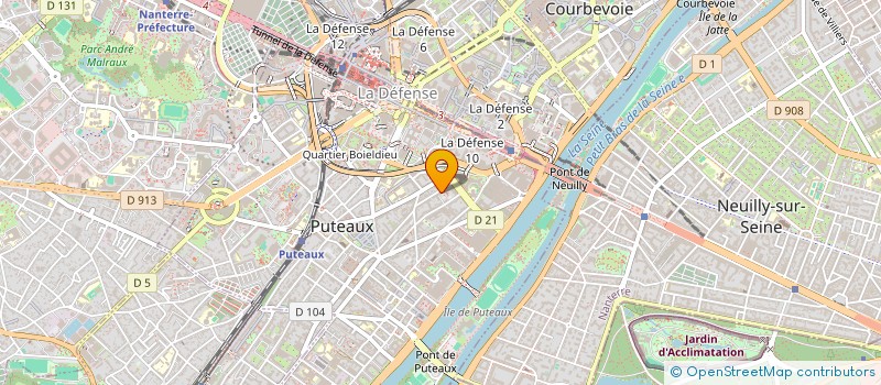 localisation de l'entreprise MADAME SURBHI MAHANT  PUTEAUX