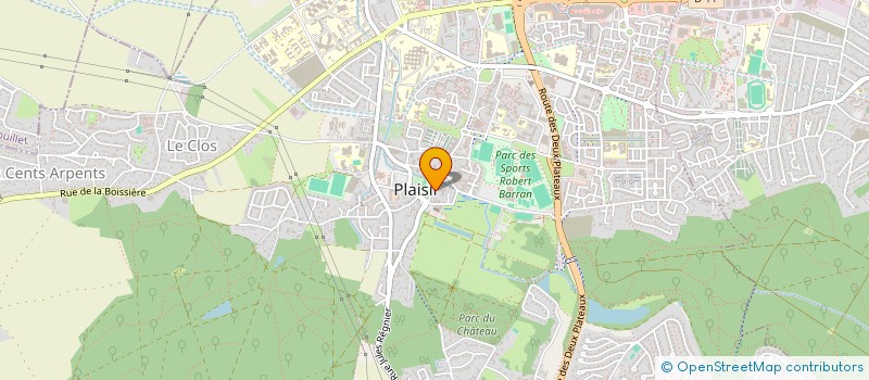 localisation de l'entreprise MADAME SUREERAT NOOSAENG à PLAISIR