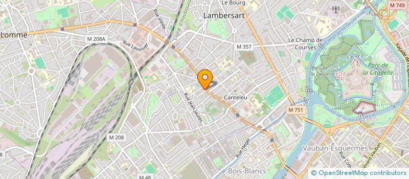 localisation de l'entreprise MADAME SURENA JEAN à LILLE