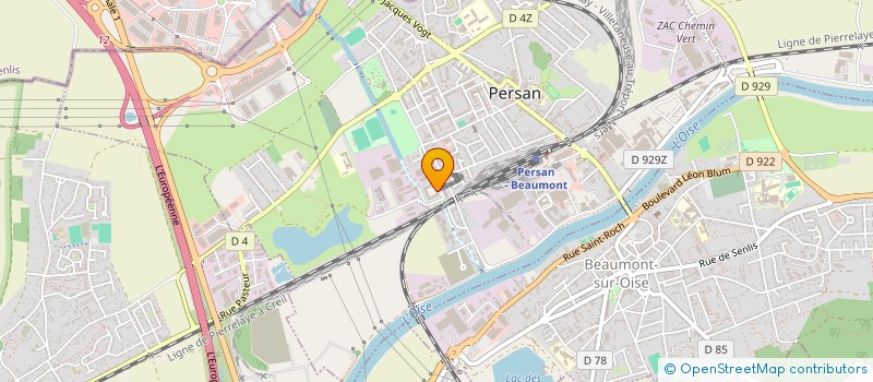 localisation de l'entreprise MADAME SURESSE LUDA  PERSAN