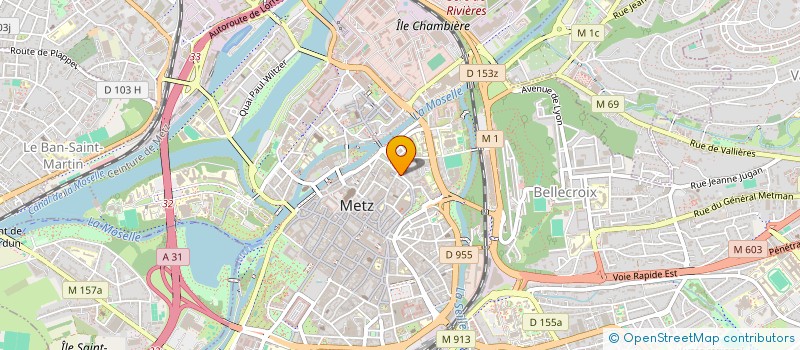localisation de l'entreprise MADAME SURGERE NGOMA NIAMBOU à METZ