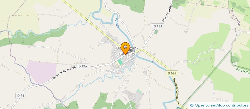 localisation de l'entreprise MADAME SURIYA GODART à DAUMAZAN-SUR-ARIZE