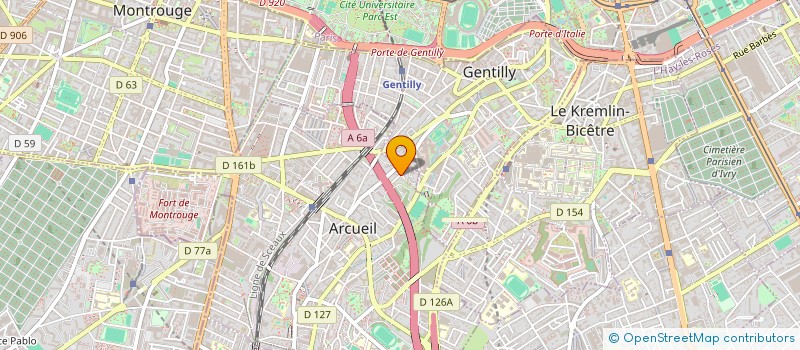 localisation de l'entreprise MADAME SURUTHY YOTHEESWARAN  ARCUEIL