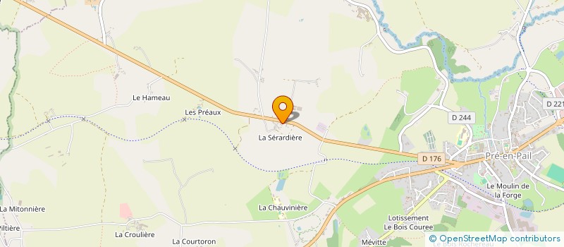 localisation de l'entreprise MADAME SUSAN ADAMS à LIGNIERES-ORGERES