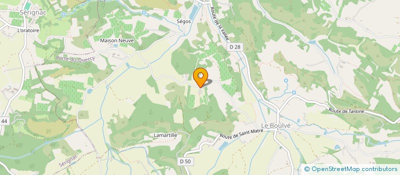 localisation de l'entreprise MADAME SUSAN BEDDARD  PORTE-DU-QUERCY