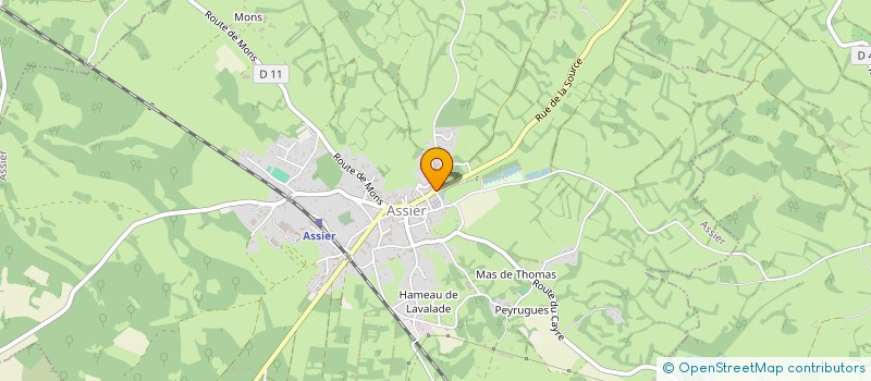 localisation de l'entreprise MADAME SUSAN BRETT  ASSIER