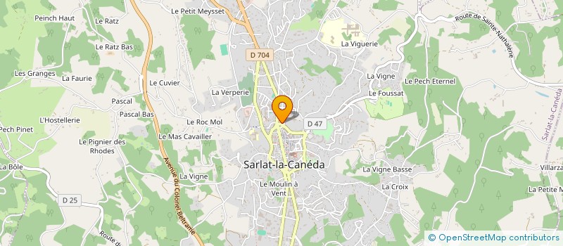 localisation de l'entreprise MADAME SUSAN BUCHANAN  SARLAT-LA-CANEDA