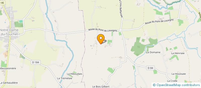 localisation de l'entreprise MADAME SUSAN COCKAYNE  LE TEILLEUL