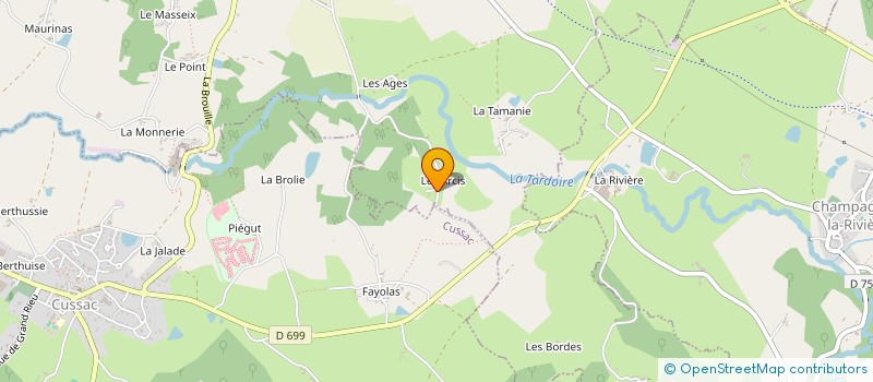 localisation de l'entreprise MADAME SUSAN DIXON à ORADOUR-SUR-VAYRES