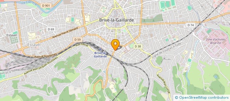 localisation de l'entreprise MADAME SUSAN DOWNEY à BRIVE-LA-GAILLARDE