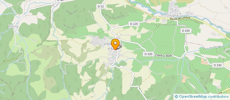 localisation de l'entreprise MADAME SUSAN GAIL ROGERS  VILLELONGUE-D'AUDE