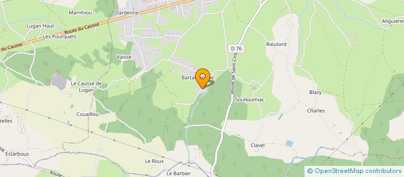 localisation de l'entreprise MADAME SUSAN GRAY  SEPTFONDS